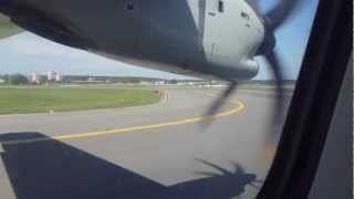 ATR-72 взлет Внуково