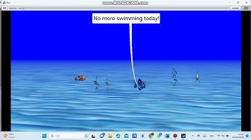 Alice 3 Coding Resutl II 3 Fish with treasure chest