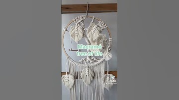 Macramé tree of life #handmade #macrame #wallhanging #treeoflife