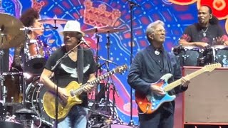 Eric Clapton & Santana Perform “Black Magic Woman” together at Crossroads Festival 2023