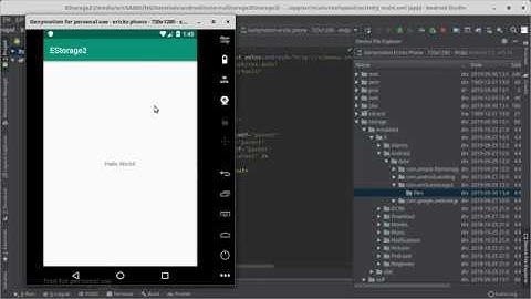 External Storage - #2 Save File in Private External Storage