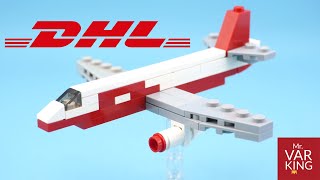 LEGO Tutorial Boeing 757 DHL livery