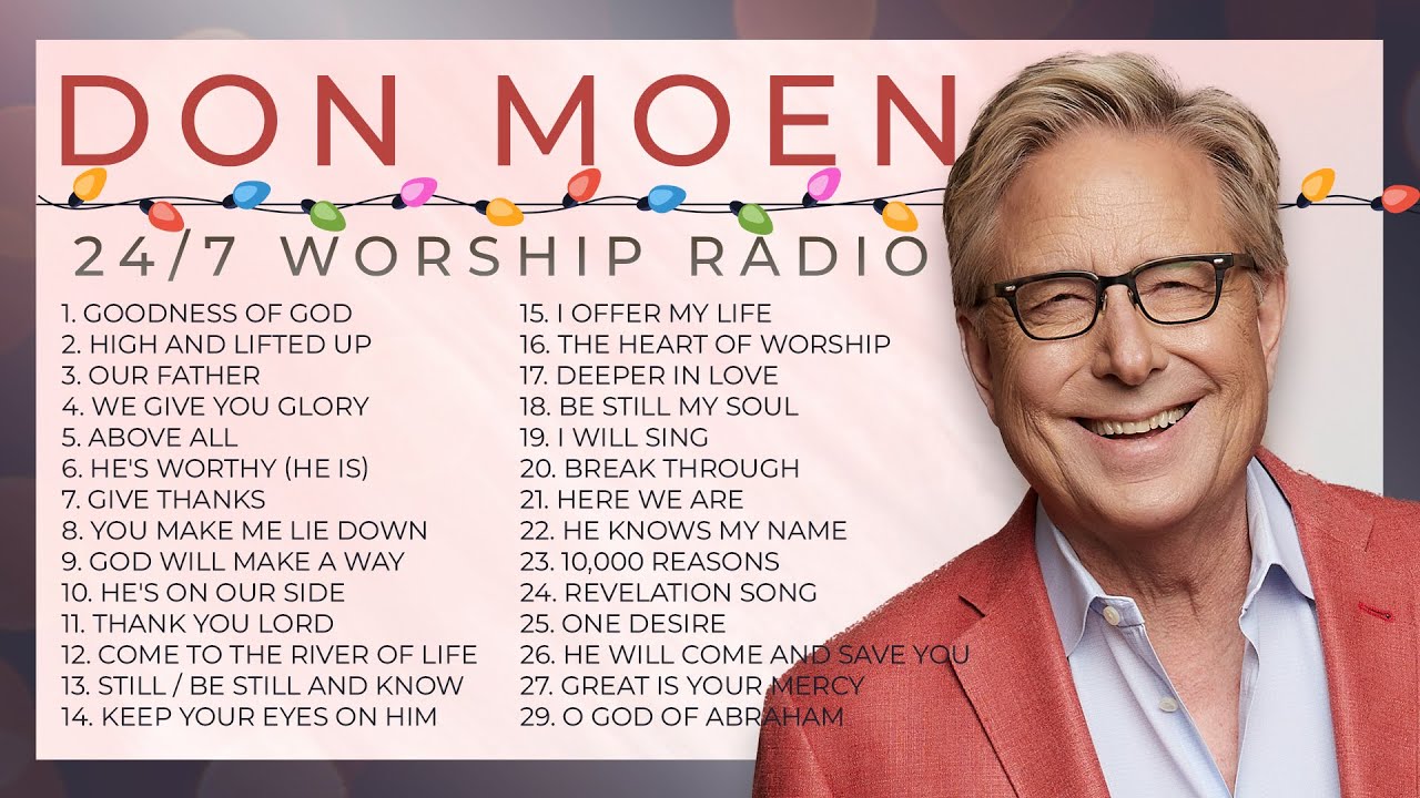 ⁣Don Moen Radio ✝️ 24/7 LIVE Christian Music with Lyrics