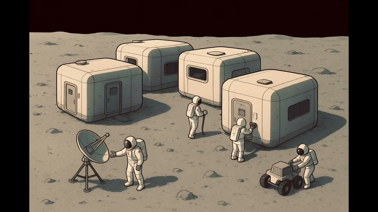 Outer Rim moon base/ Synthwave, lofi, cyber, retro music to study or chill 