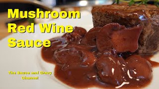 Mushrooms, red wine, and steak??? what could be better my friends. in
this recipe, i will show you how to make a mushroom wine sauce.
sauce...