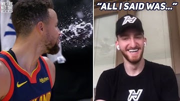 Nico Mannion on How He Made Steph Curry SPIT OUT His Water, & His Trash Talking | WANTS Clips