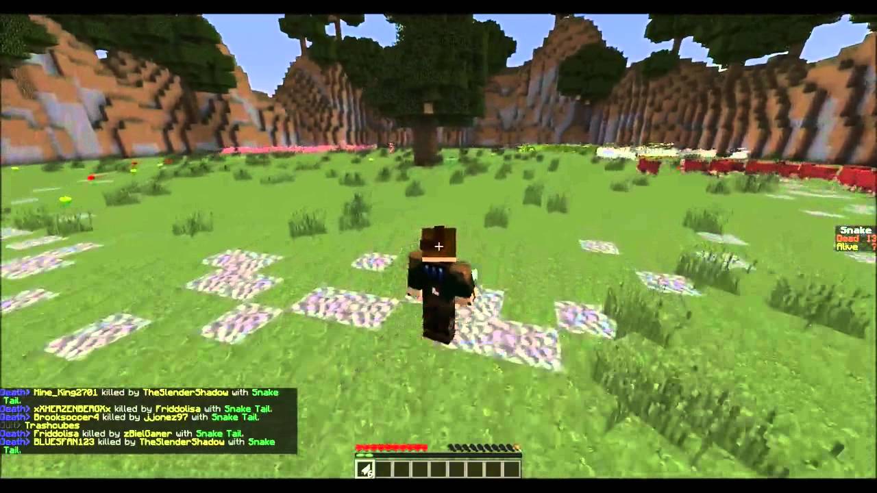 Minecraft Minigames - #41: GAMEPLAY MONTAGE (Mineplex Snake)