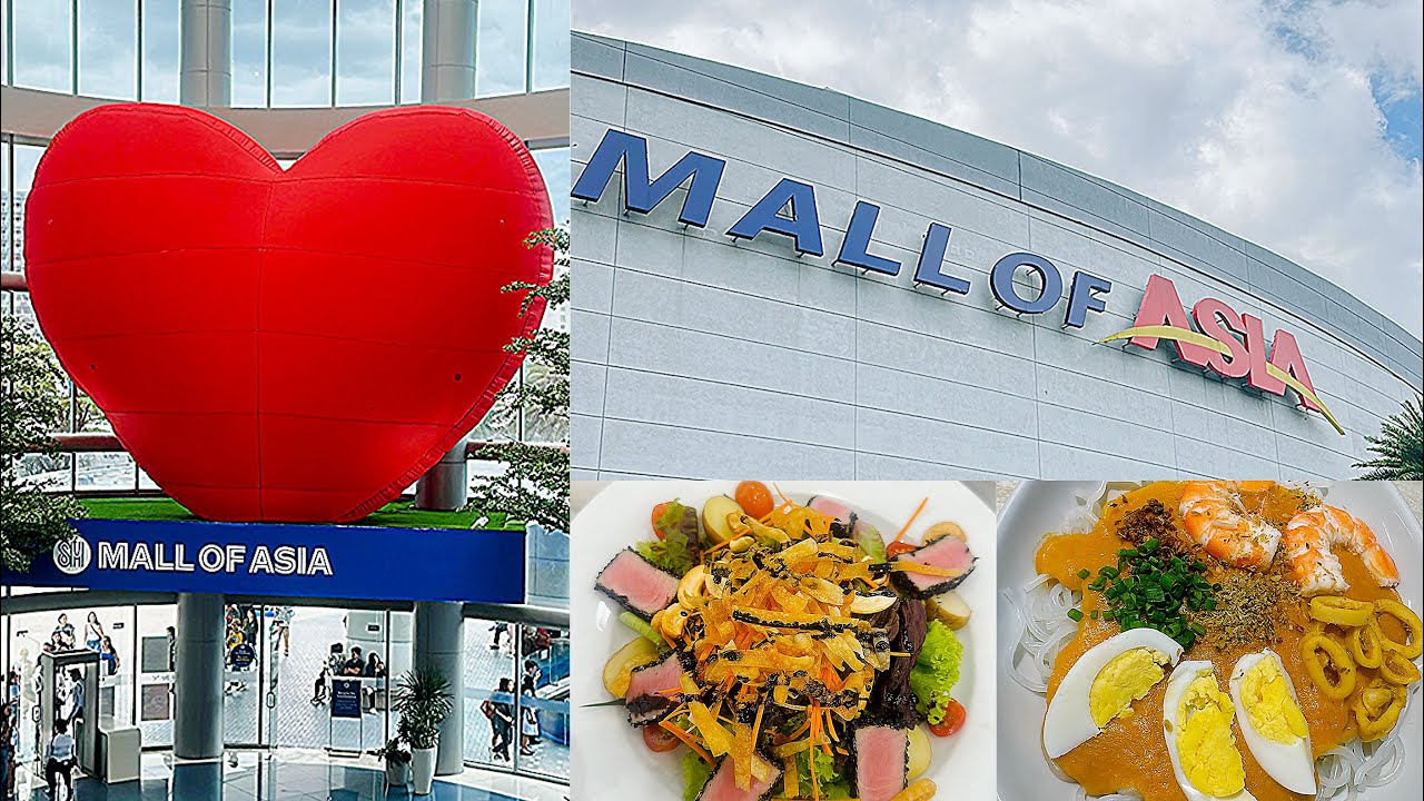 48hrs in Manila 🇵🇭 | Philippines’ Biggest Mall Experience: MOA Food & Luxury Hilton Manila Hotel 😍
