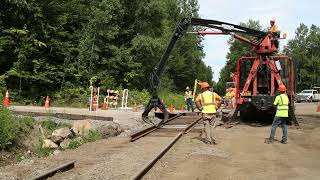 B10I3133 - Gull Pond Road Grade Crossing Reconstruction - Piercefield NY - August 17, 2022