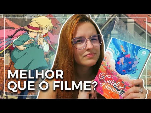 O CASTELO ANIMADO É UMA OBRA DE ARTE | vlog de leitura