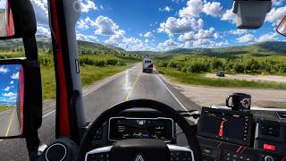 🔥 Relaxing Drive in ETS2 1.59 with Ultra Realistic Graphics MOD | 4K Gameplay