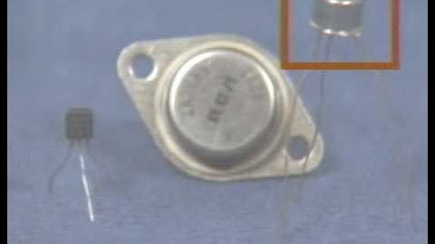 Semiconductor Theory 5 Seg 4   - Structure of Bipolar Transistors  - set5s4.mpg