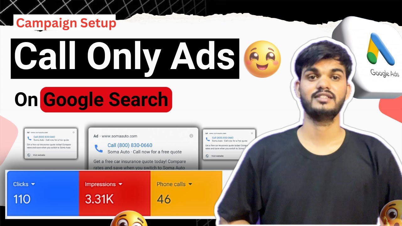 How to run call-only ads in Google search ~ Google call only ads setup ...
