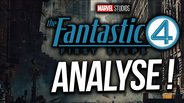 ANALYSE du TRAILER des 4 FANTASTIQUES !