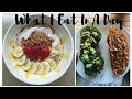 What I Eat In A Day Vegan &amp; Healthy