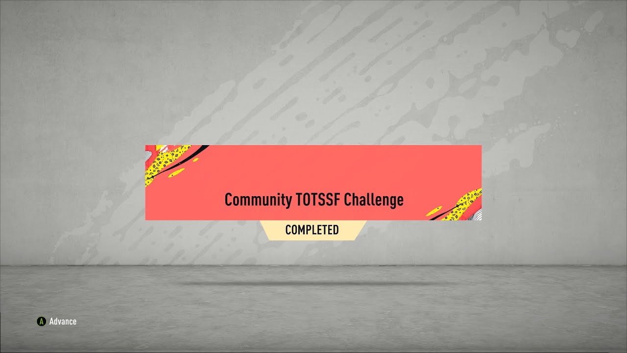 COMMUNITY TOTSSF CHALLENGE SBC COMPLETED - BEST OF RE-RELEASES - FIFA 20 ULTIMATE TEAM