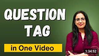 Question Tag in English in hindi | SSC CGL 2024 | English with Rani Mam #questiontag #ssc #cgl #chsl