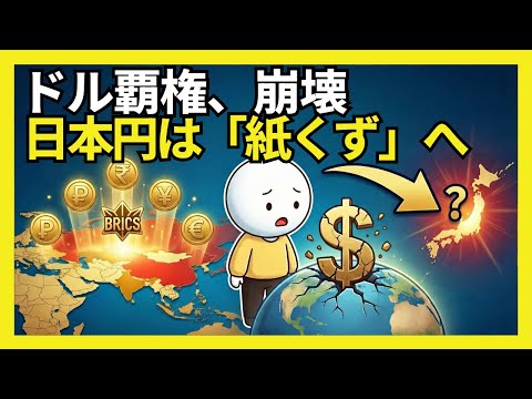 【警告】ドル崩壊は始まるのか？BRICS新通貨と日本人が知らない「資産防衛」の真実 | 経済の視点