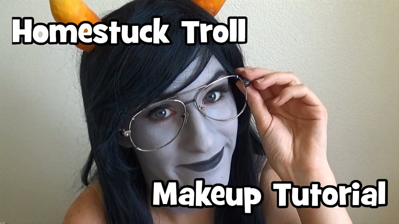 Makeup Tutorial Homestuck Troll Ben Nye Mistercomb YouTube