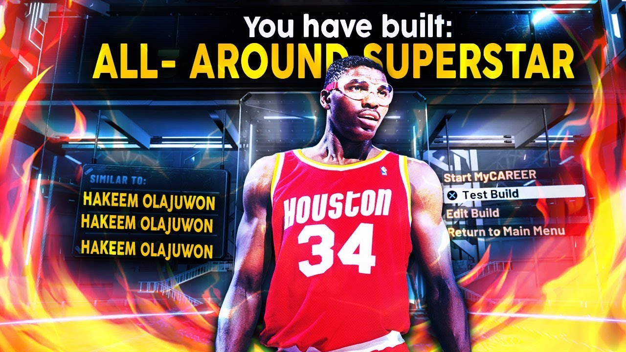 HOW TO MAKE HAKEEM OLAJUWON ON NBA 2K20! NBA PLAYER SERIES VOL. 14 