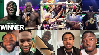 FAMOUS REACTION ON CARTER EFE UNBELIEVABLE WIN vs PORTABLE 
