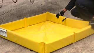 Ultra Containment Berm Mini Foam Wall Model