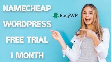 NAMECHEAP WORDPRESS HOSTING FREE TRIAL 1 MONTH PROMO  🤑