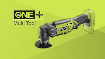 Ryobi ONE+ 18V Cordless Multi-tool Introduction [R18MT-0]