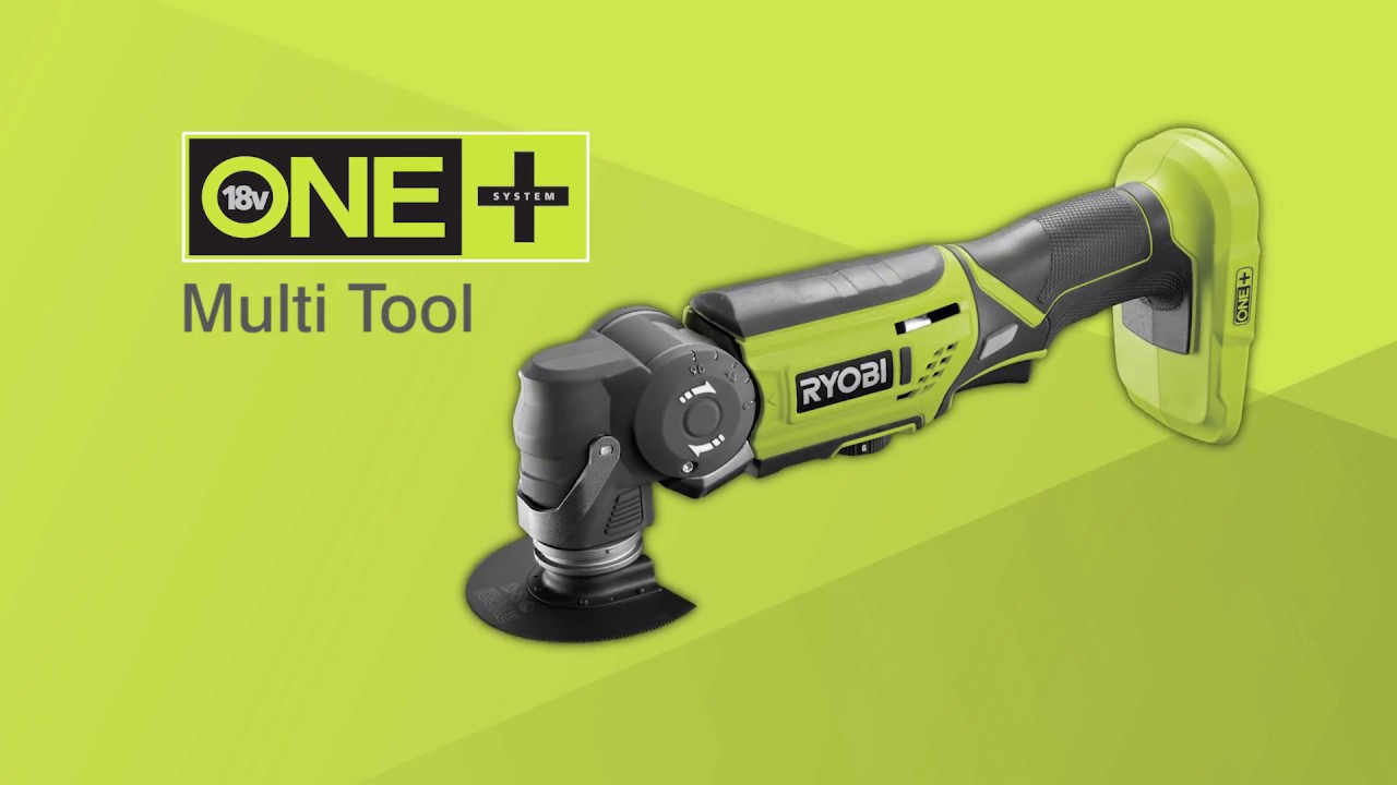 Ryobi ONE+ Cordless Multi-tool Introduction -