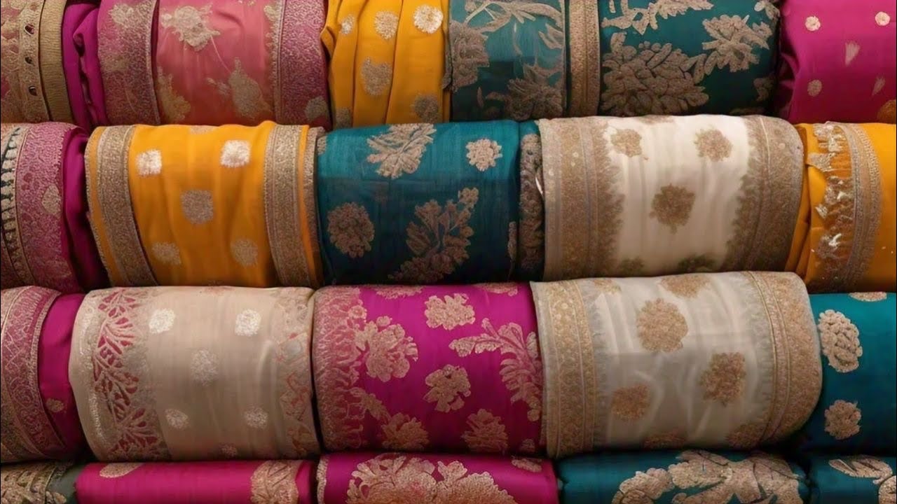 SK Silk Factory -Wholesale Banarasi Suits Dupattas In Varanasi
