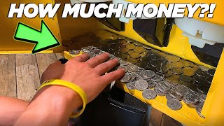 How Much Money Did We Make From 5 Candy Machines!