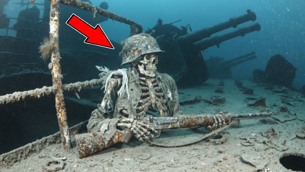 The Mystery Of The Ships That Sank To The Sea Floor In World War II Remains Unrevealed