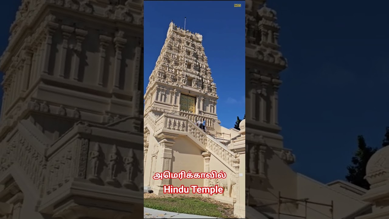 அமெரிக்காவில் Hindu Temple | Florida | Tampa | Travel Vlog in Tamil 