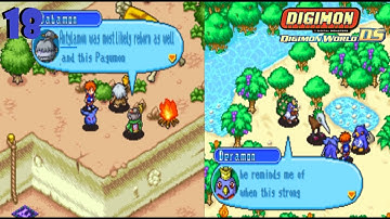 Deramon, Babamon, Jijimon & Truly Truly Real Identity of Pagumon #18 | Digimon World DS Walkthrough