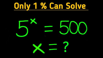 Only 1% Solve This! Germany Math Olympiad Problem