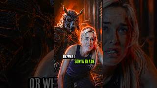 Shao Kahn and Sonya Blade Intro Dialogues in Mk9 , Mk11 and Mk1 Khaos Reigns #mortalkombat2