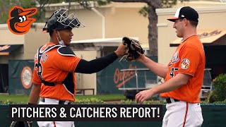 O's Pitchers & Catchers First Day of Spring Training | Baltimore Orioles