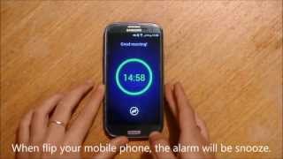 Neon Alarm Clock - android app screenshot 1