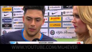 NADIEEM AMIRI - Hoffenheim VS Eintracht 2-0 Bundesliga 09-04-2016