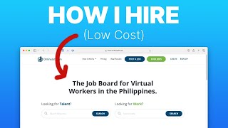 How I Hire Skilled Filipino VAs for Under $1K/Month