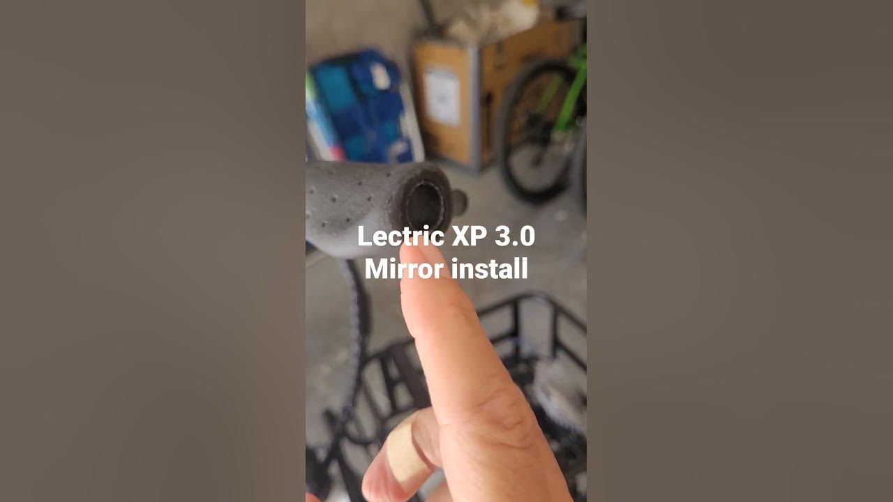 Lectric XP 3.0 mirror install YouTube