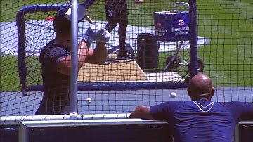 Aaron Judge batting practice