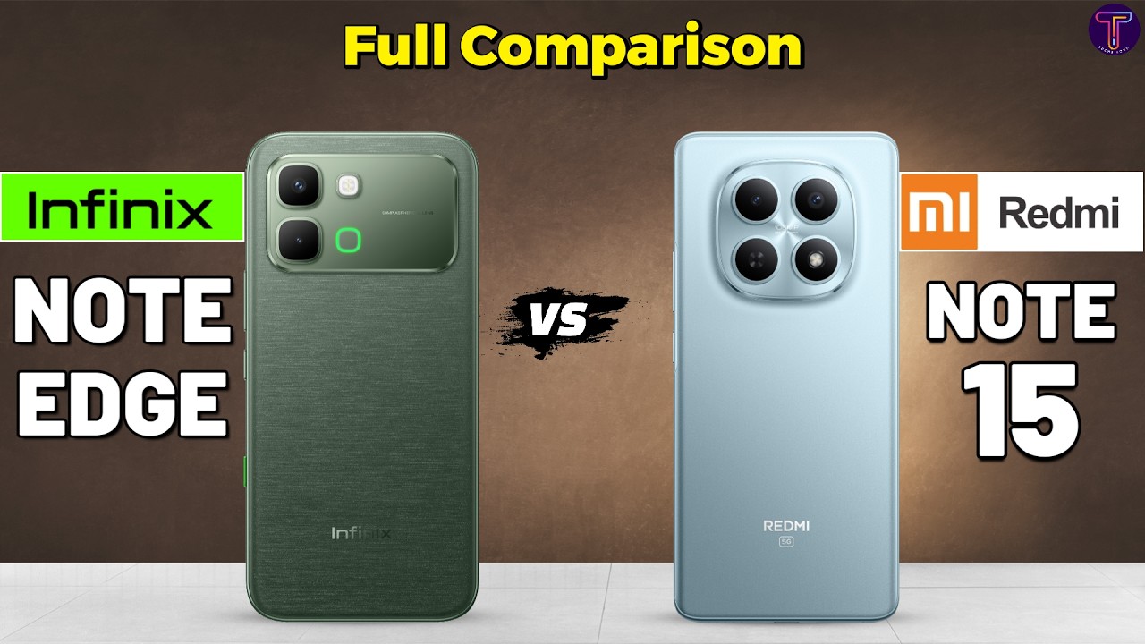 Infinix Note Edge vs Redmi Note 15 : Full Comparison 😱❓