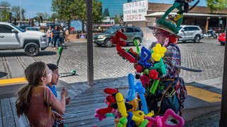 ‘It’s a beautiful day.’ The scene in Old Sacramento as people re-emerge from COVID