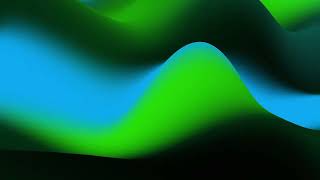 Emerald Gradient Waves | Emerald Green Teal Gradient | 30 Min Color Therapy