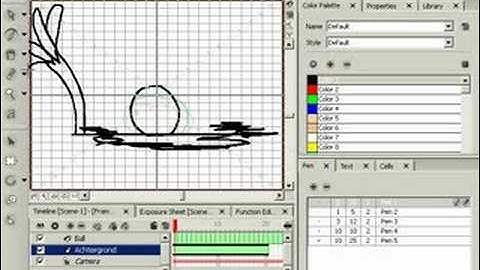 How to make an animation movie in Toon Boom Studio part 1