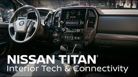 2020 Nissan TITAN Connected Technology