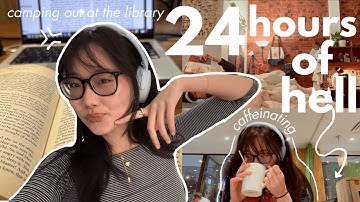 pull an ALL-NIGHTER with me to write a *10-page paper* 👩🏻‍💻💤
