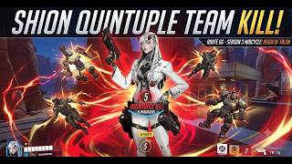 Shion Quintuple Team Kill with Ultimate - Route 66