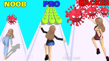 Run Healthy NOOB vs PRO vs HACKER  Gameplay Walkthrough